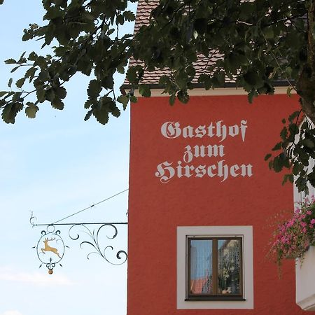 Hotel-Gasthof Zum Hirschen Durrwangen المظهر الخارجي الصورة